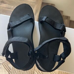 Teva Flatform platform sandals - black 7